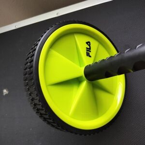 Fila Bright Green Ab Roller with Black Accents